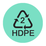 plastic recycling number 2 HDPE