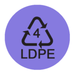 plastic recycling number 4 LDPE